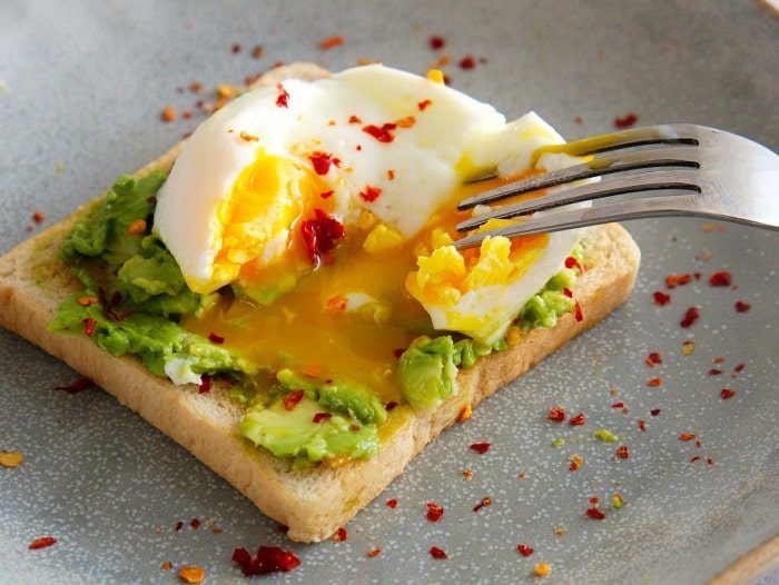 poached eggs