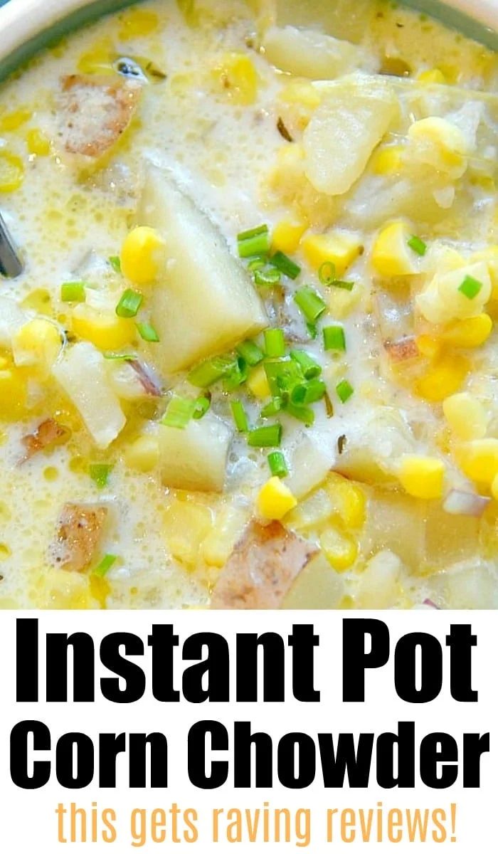 instant pot corn chowder