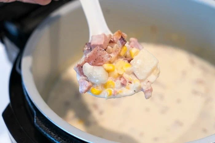 ham and corn chowder