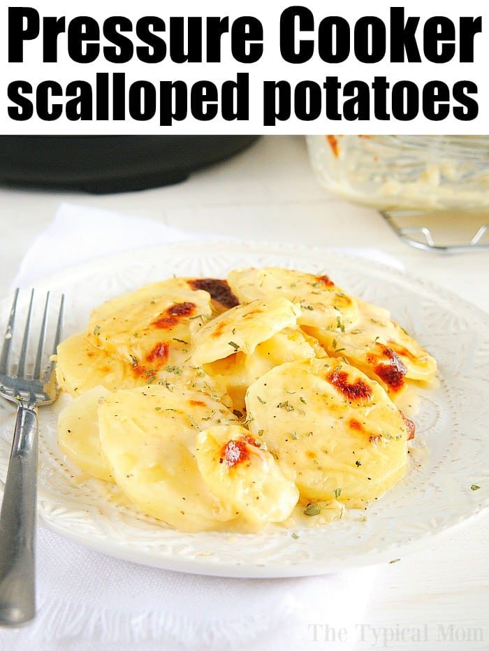 instant pot scalloped potatoes