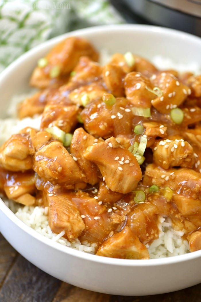 spicy honey instant pot chicken