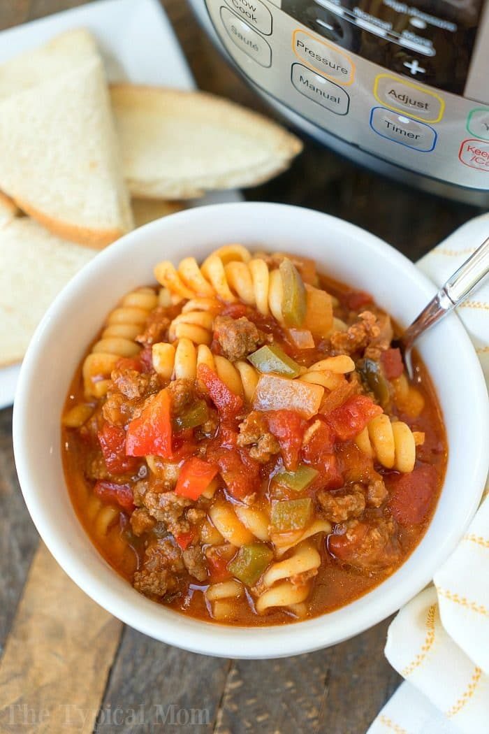 instant pot sloppy joe casserole 2
