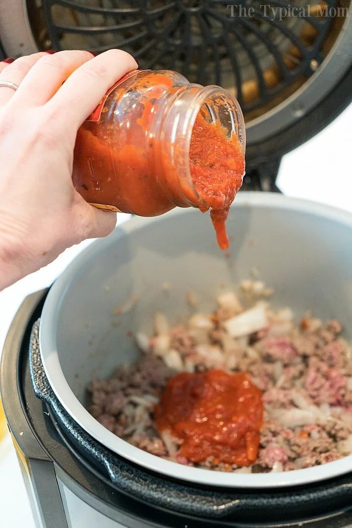 how to make pressure cooker spaghetti