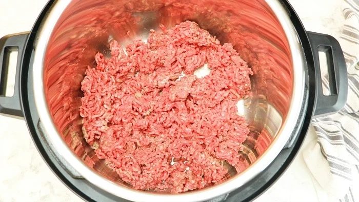 instant pot ground beef