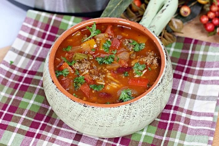 unStuffed Pepper Soup