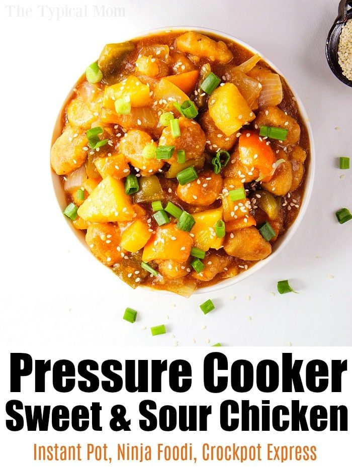 ninja foodi sweet and sour chicken