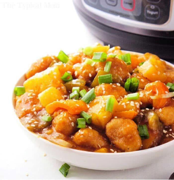 sweet and sour popcorn chicken
