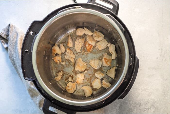 instant pot saute chicken