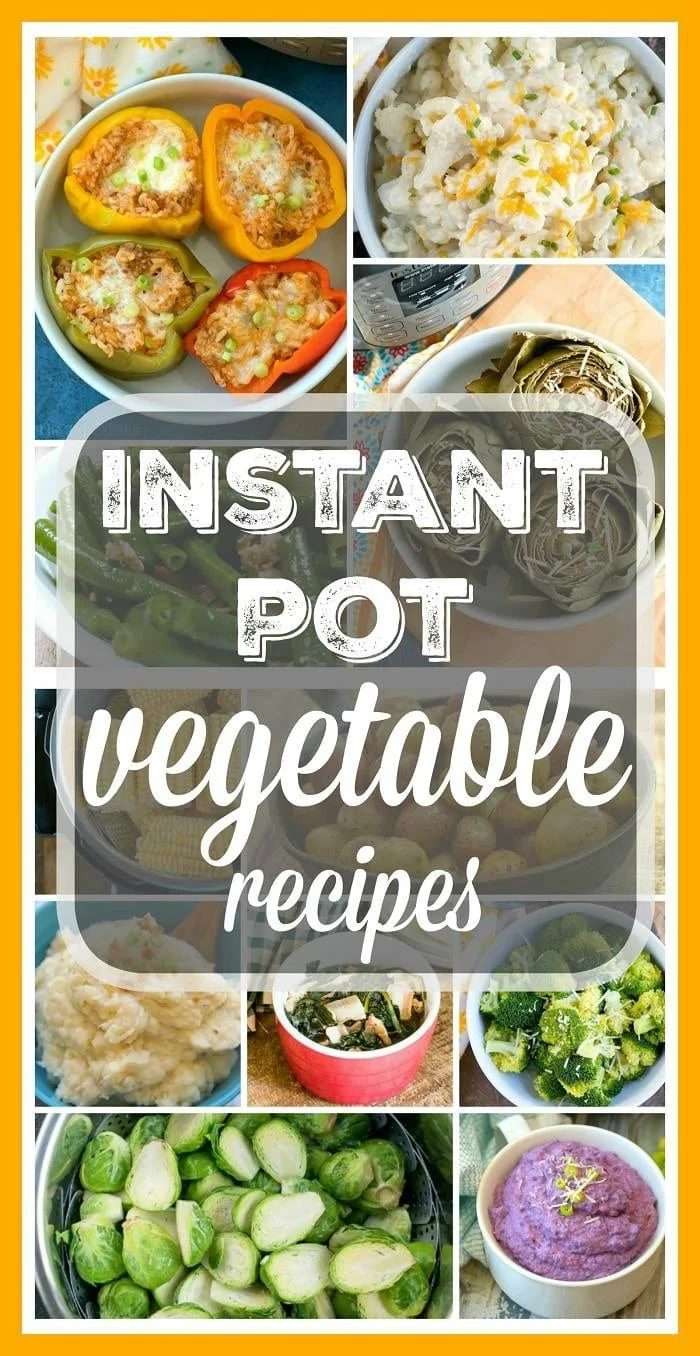 instant pot vegetable recipes