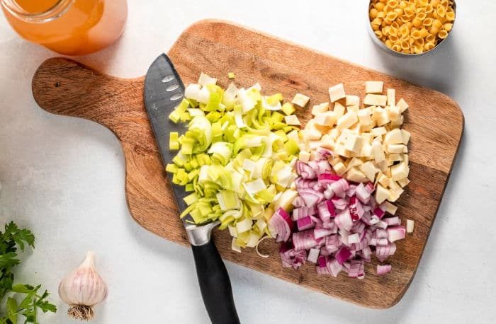 VEGETABLE SOUP IN instant pot