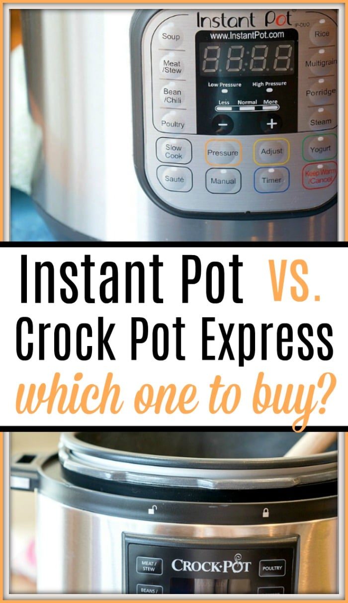 Instant Pot vs Crock Pot Express 2