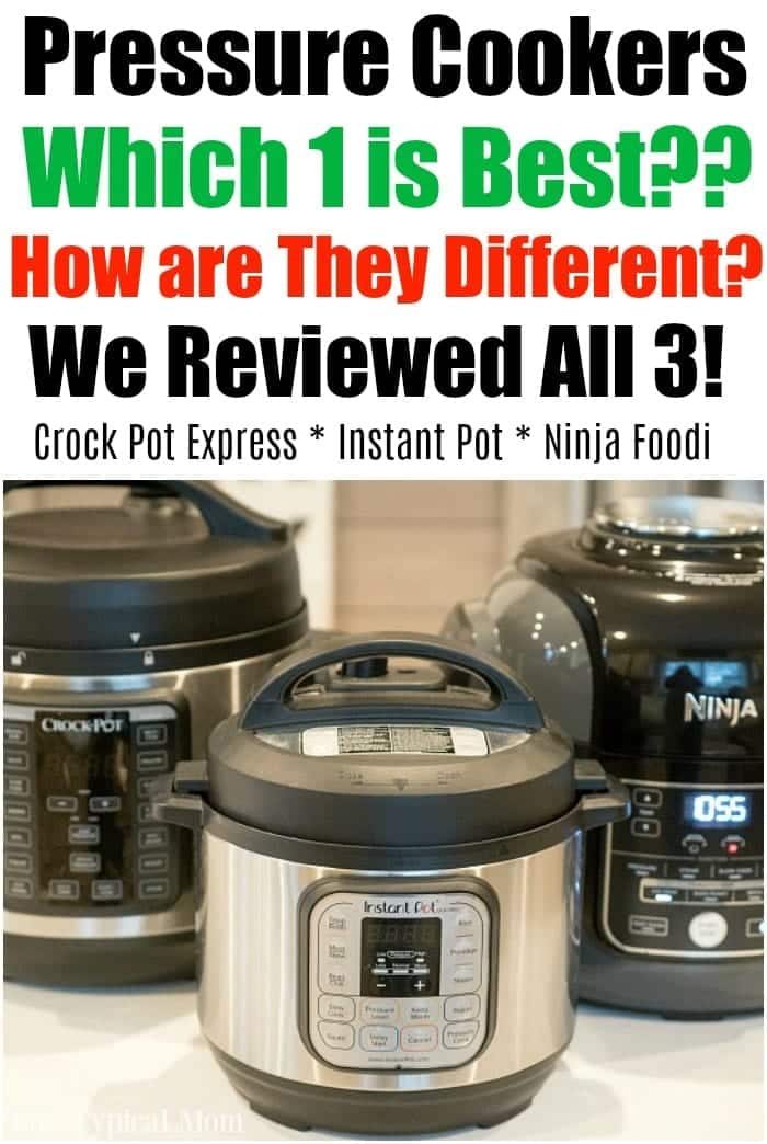 Differences Between Instant Pot vs Ninja Foodi