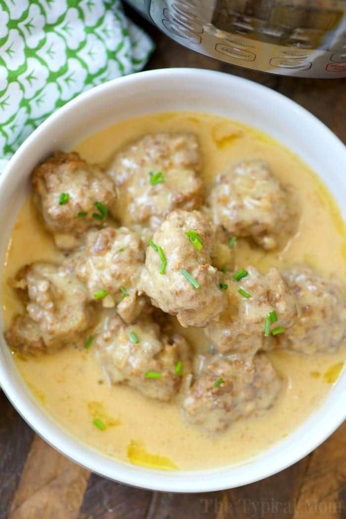easy homemade instant pot swedish meatballs