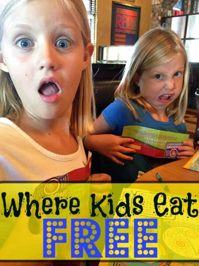 where kids eat free
