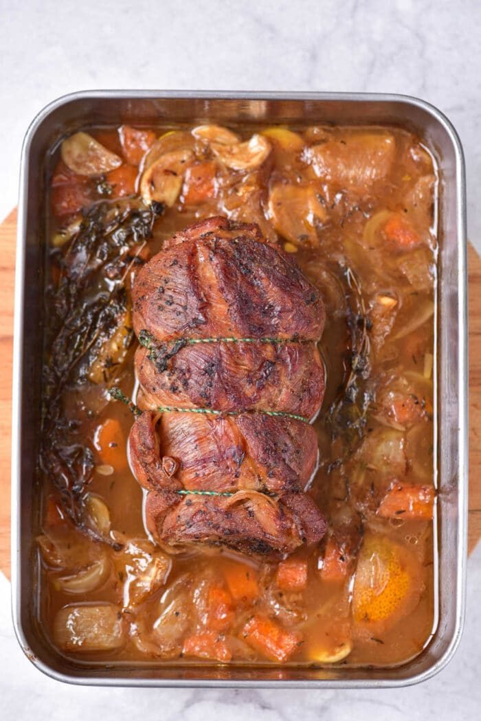 Stuffed Lamb Breast
