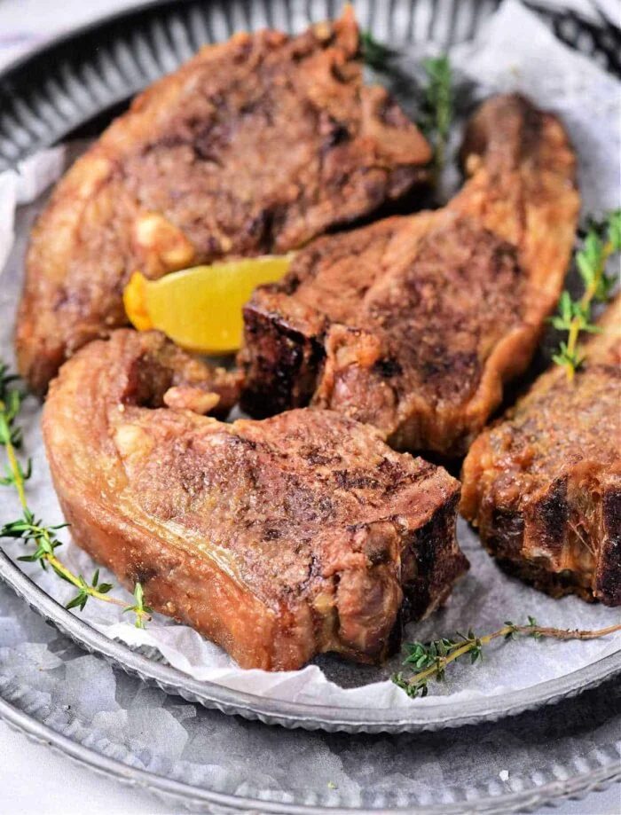 Air Fryer Lamb Chops