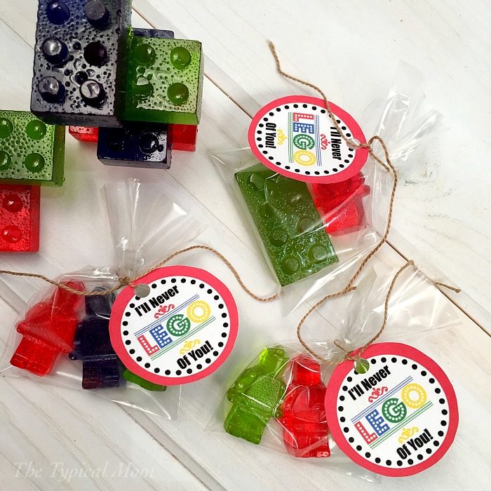 Edible Lego Valentines, plus Printable