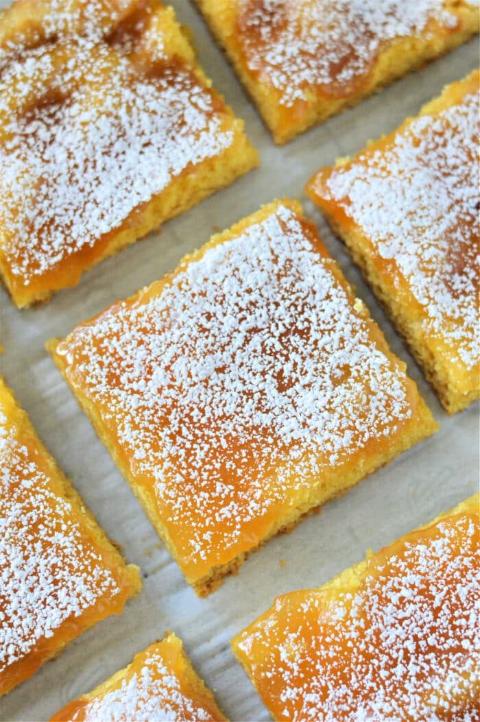 Lemon Bars with Cake Mix