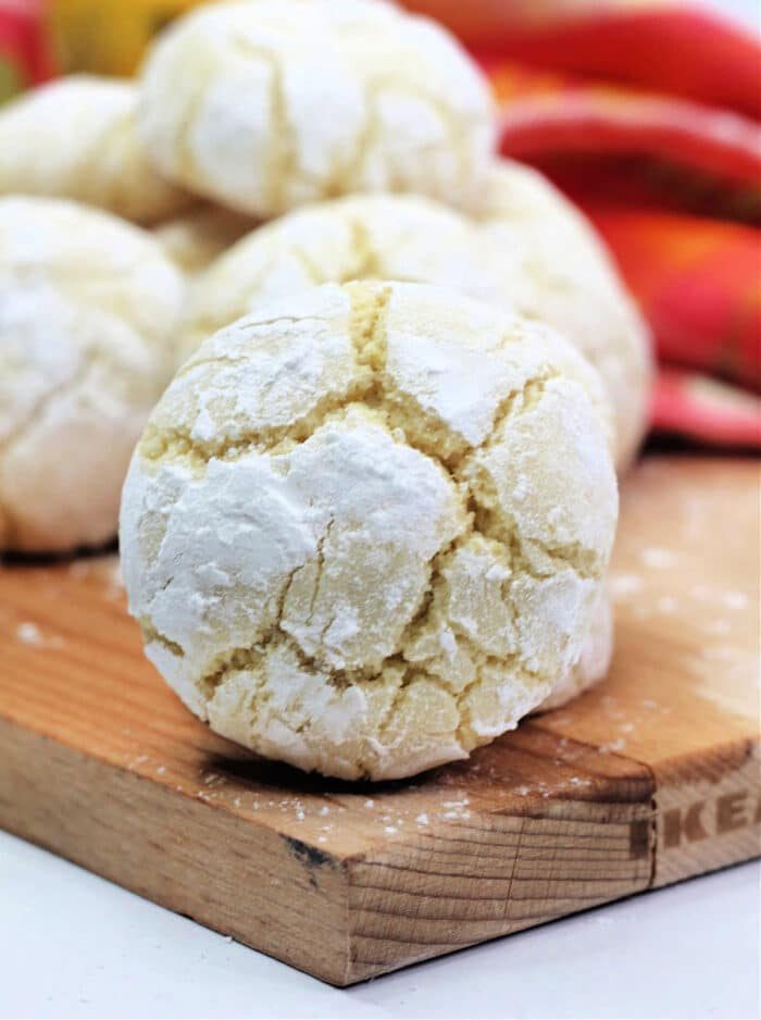 Lemon Crinkle Cookie Recipe