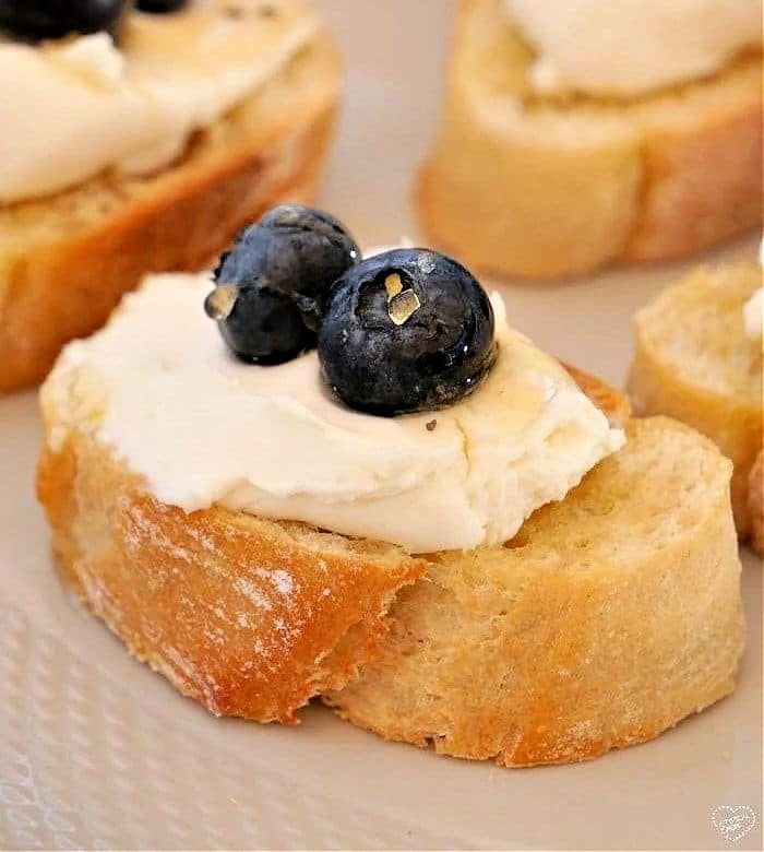 Goat Cheese Bruschetta, plus Cheese