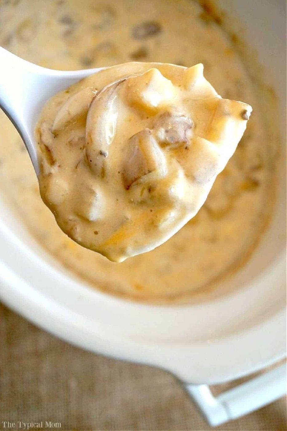 Crockpot Loaded Baked Potato Soup