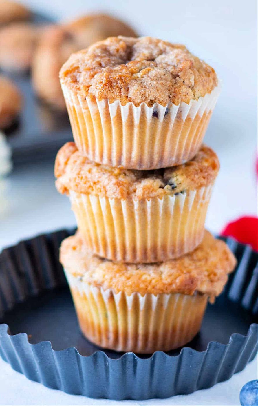 Frozen Blueberry Muffins