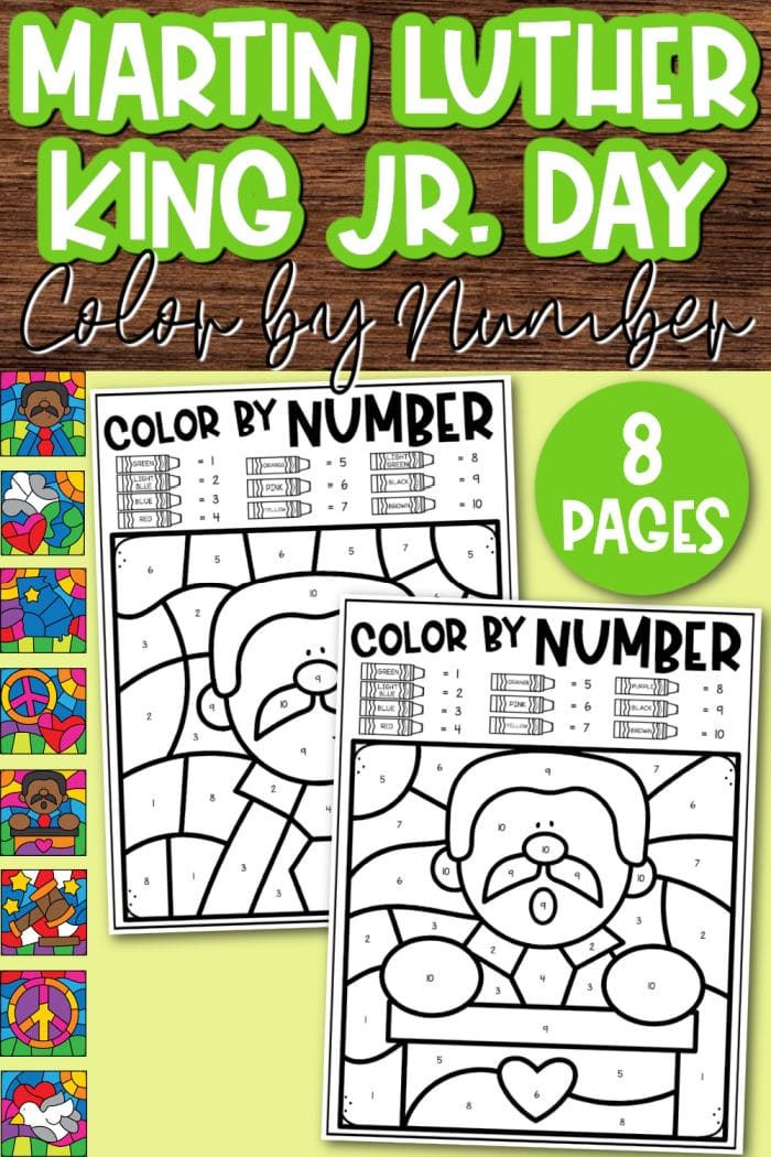 martin luther king printables