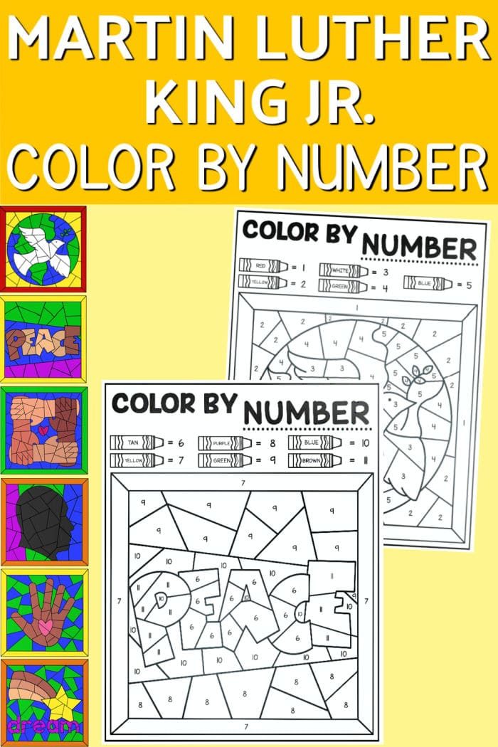 Martin Luther King Jr Coloring Page
