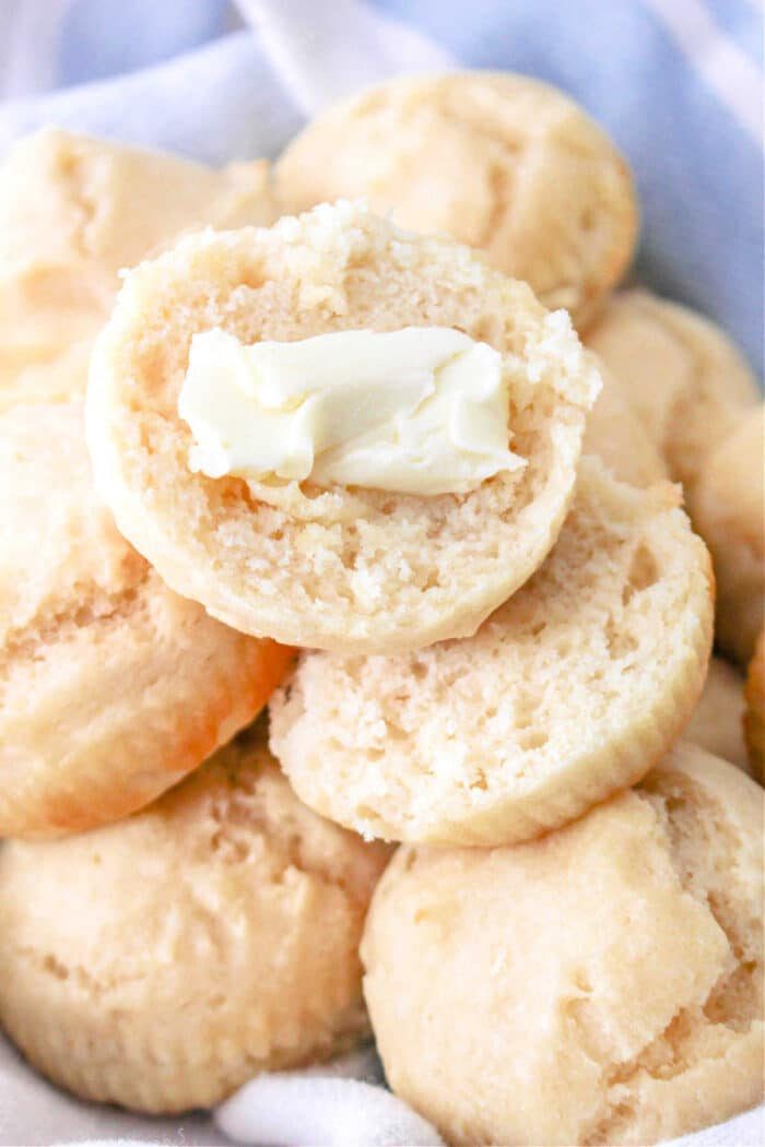 Mayonnaise Dinner Rolls