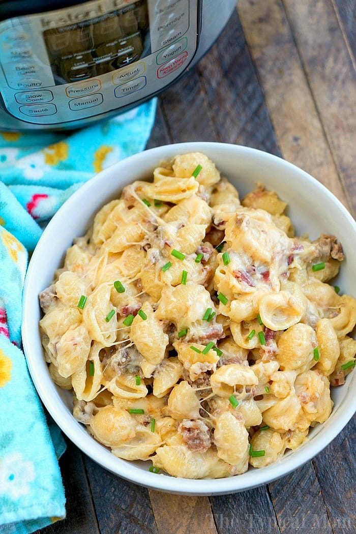 Pressure Cooker Mac and Cheese