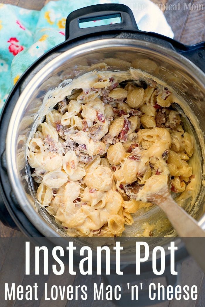 instant pot homemade macaroni and cheese