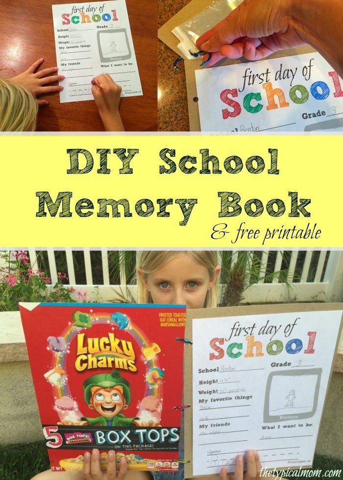 DIY Memory Book Ideas