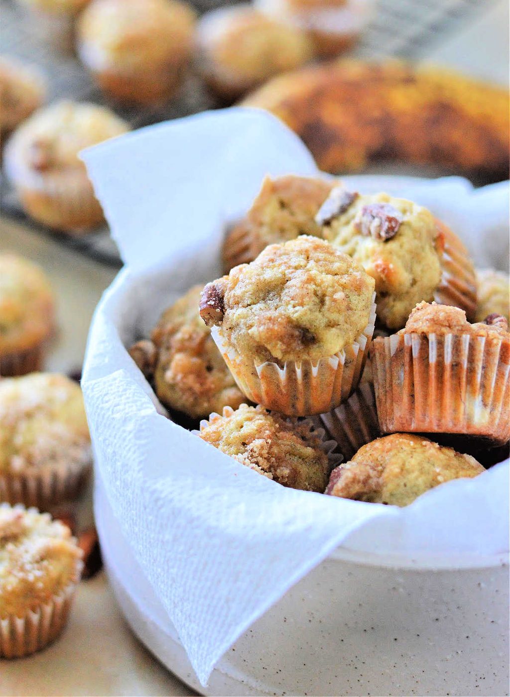 Mini Banana Muffins