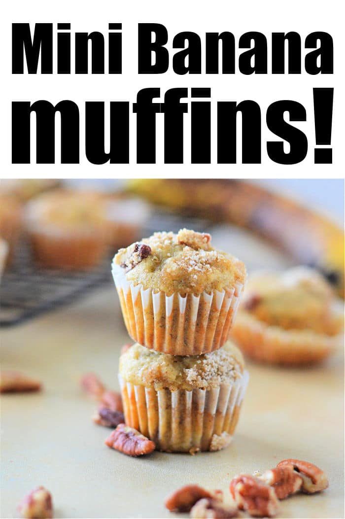 Banana Mini Muffins