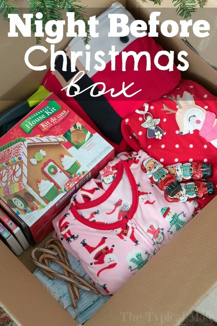 Night Before Christmas Box Tradition