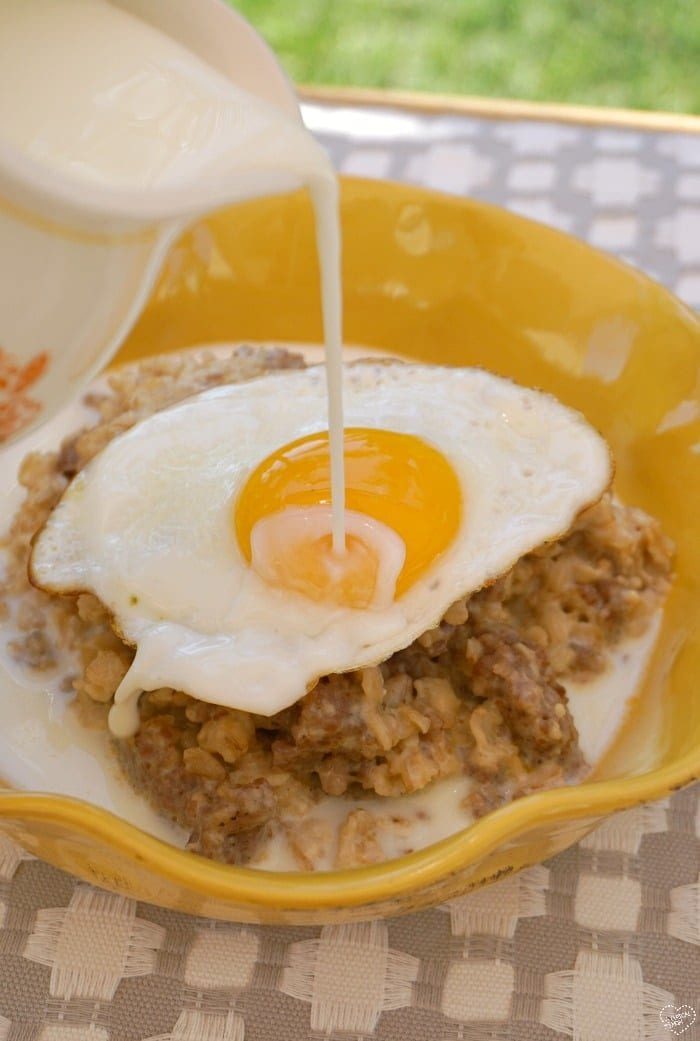 savory oatmeal
