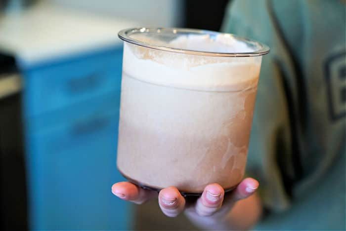 homemade ice cream