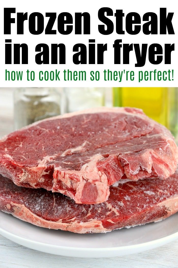 Frozen Steak in Air Fryer recipe