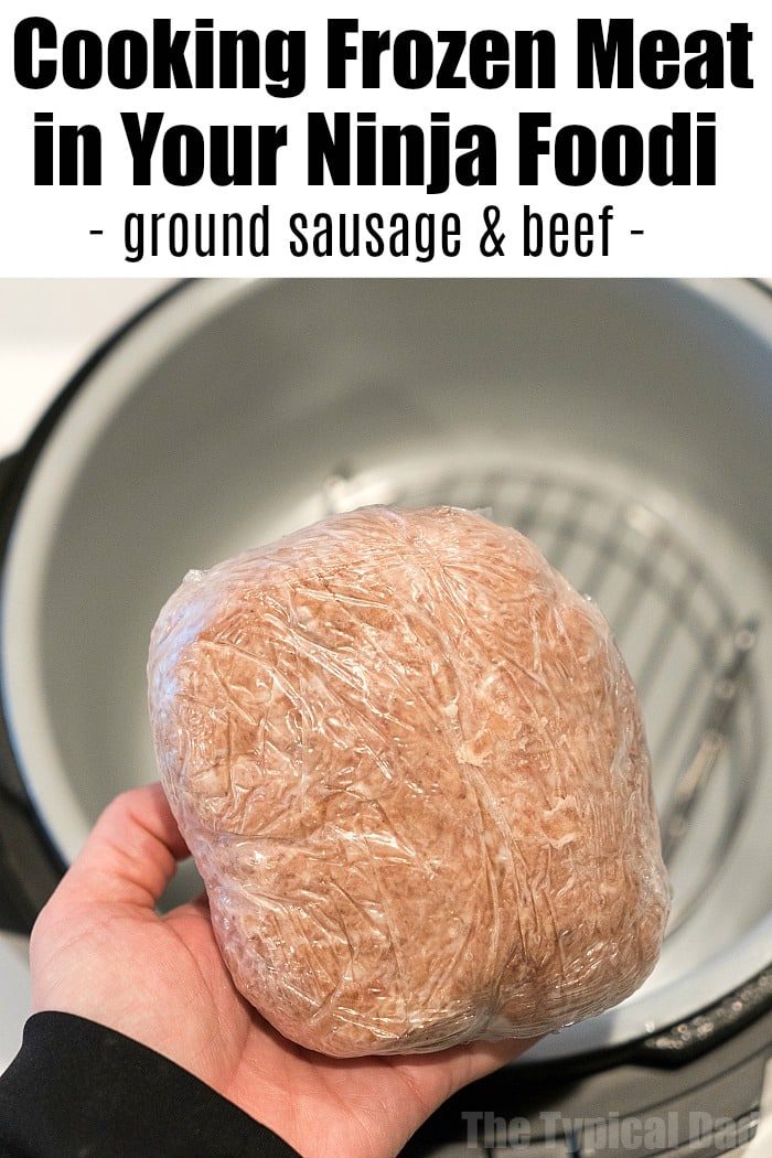 ninja foodi frozen ground beef