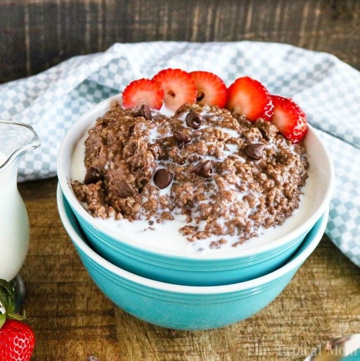 Chocolate Pressure Cooker Oatmeal 3