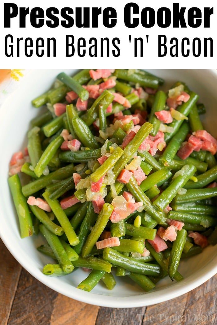 pressure cooker green beans