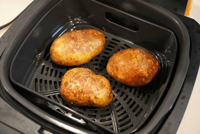 air fryer baked potatoes