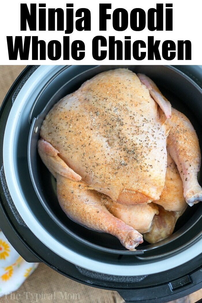 ninja foodi whole chicken