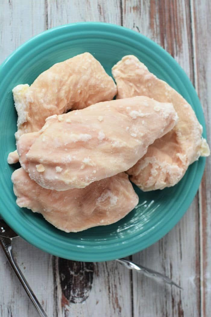 Ninja Foodi Shredded Chicken from Frozen