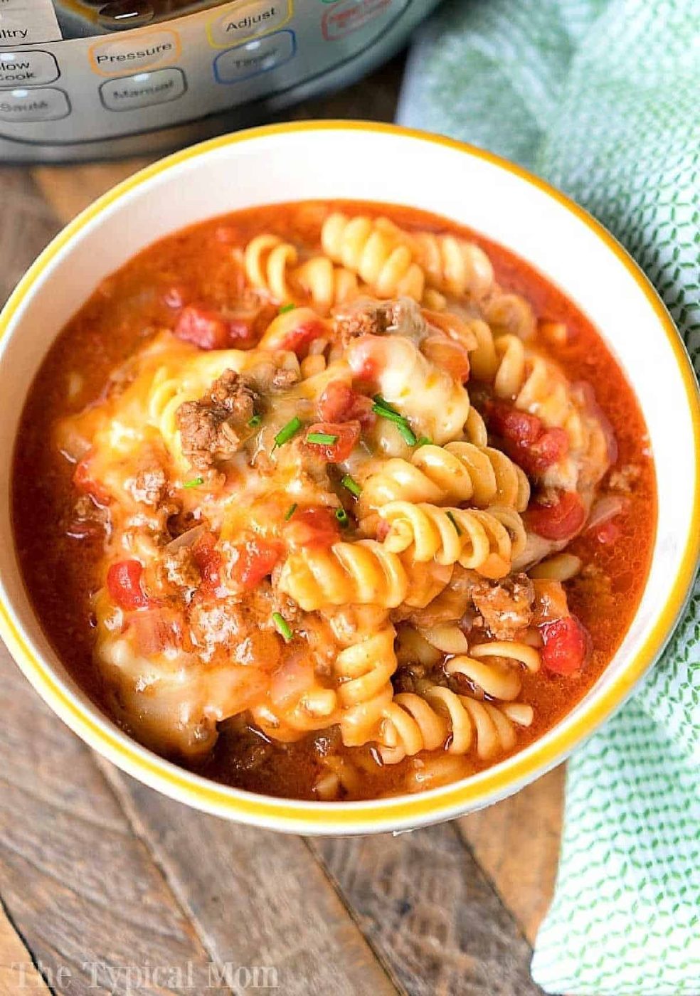 Ninja Foodi Taco Pasta