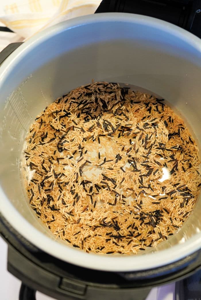 wild rice in ninja foodi