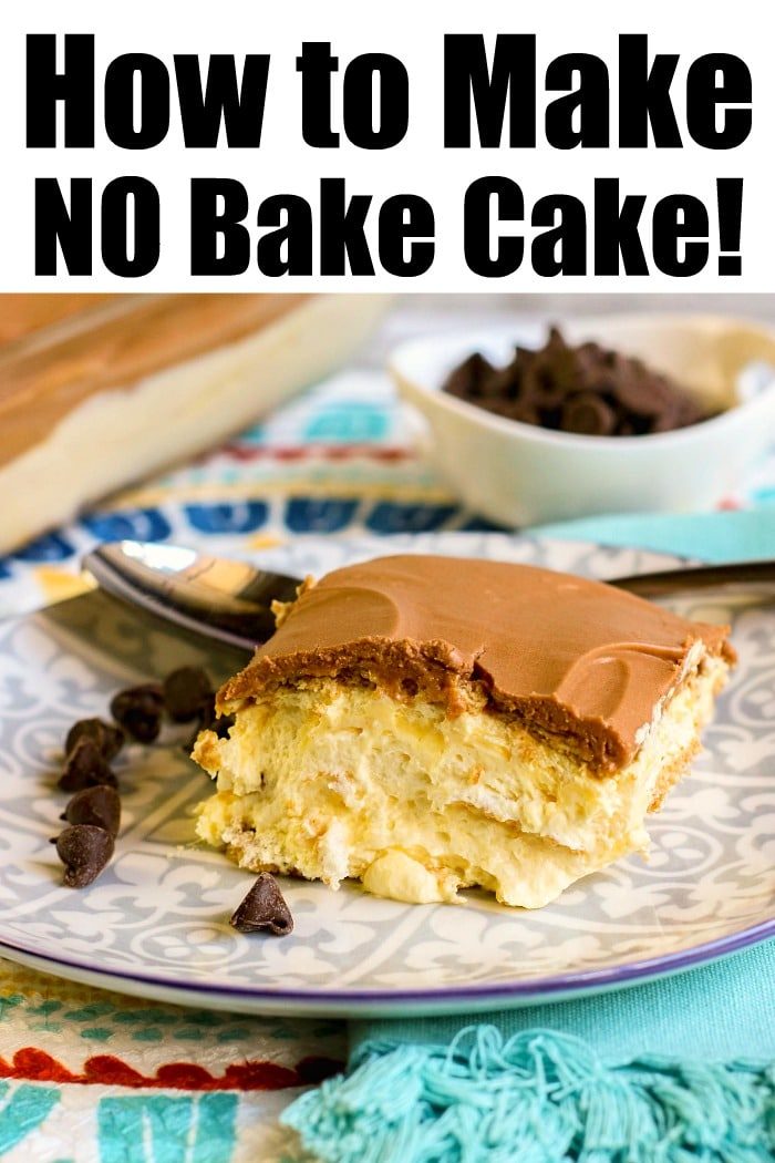 No Bake Cake