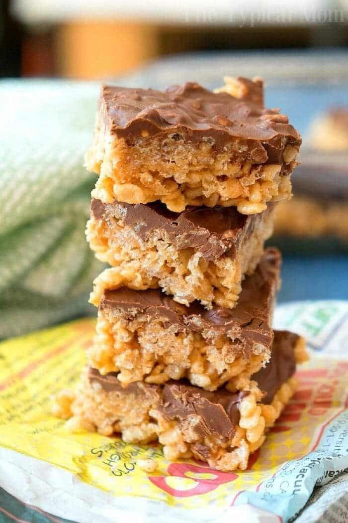 peanut butter rice krispies without marshmallows