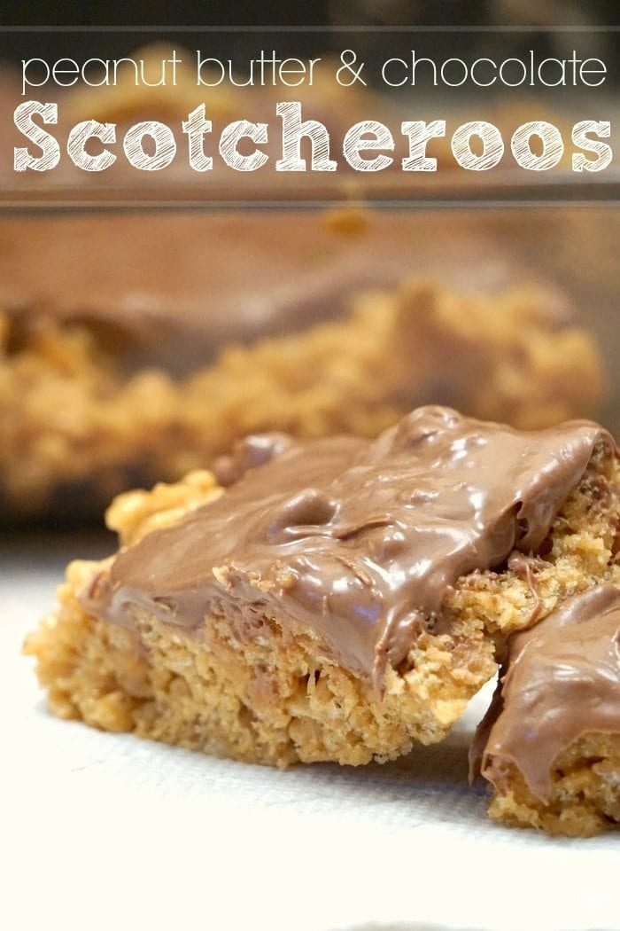 no bake recipe for scotcheroos
