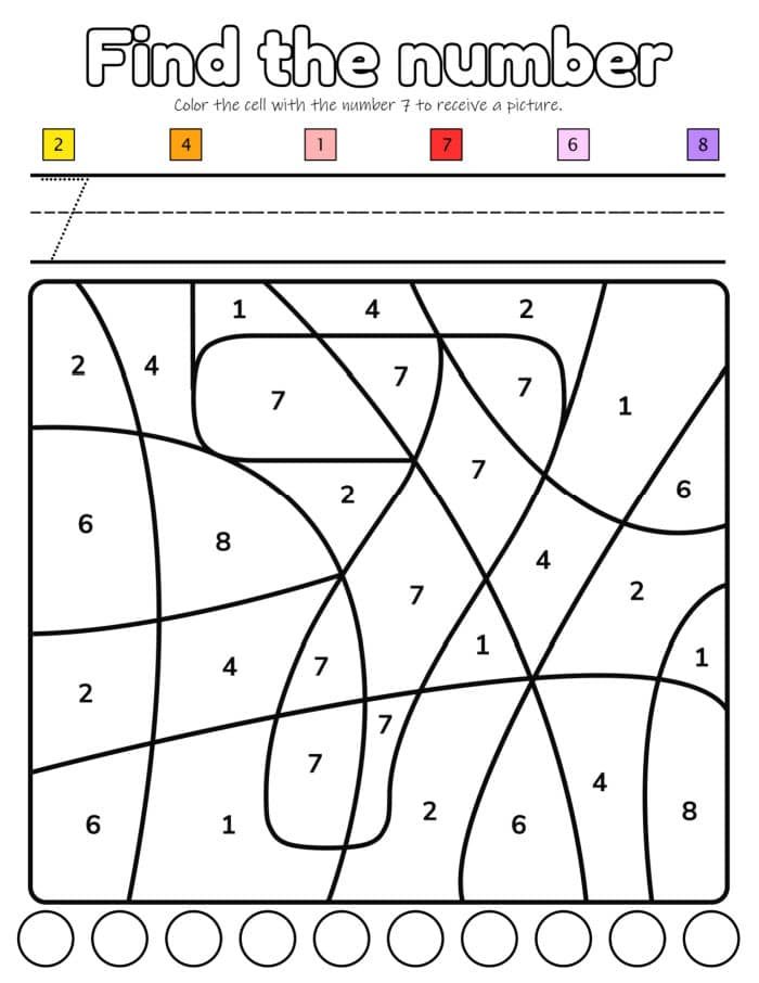 learning numbers